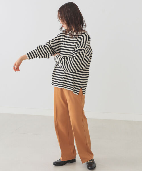 B:MING by BEAMS(ビーミングバイビームス)の「B:MING by BEAMS / カットソー イージー パンツ 22SS(スラックス・レディース・レッド/キャメル・SMALL/MEDIUM)」の4枚目の写真