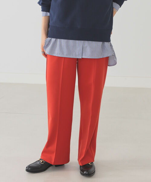B:MING by BEAMS(ビーミングバイビームス)の「B:MING by BEAMS / カットソー イージー パンツ 22SS(スラックス・レディース・レッド/キャメル・SMALL/MEDIUM)」の13枚目の写真