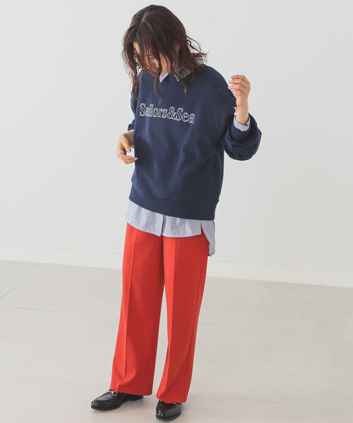 B:MING by BEAMS(ビーミングバイビームス)の「B:MING by BEAMS / カットソー イージー パンツ 22SS(スラックス・レディース・レッド/キャメル・SMALL/MEDIUM)」の12枚目の写真
