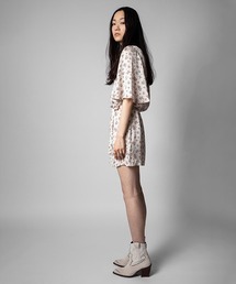 zadig＆voltaire ザディグエボルテール　チュニック　ワンピース　白系 zadig＆voltaire ザディグエボルテール チュニック ワンピース