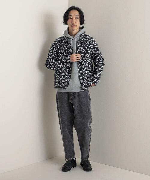 GLOSTER(グロスター)の「【GLOSTER/グロスター】Longchamp ヴィンテージプリント ブルゾン(ブルゾン・メンズ・ブラック系その他4/ベージュ系その他3/グリーン系その他2・MEDIUM/LARGE)」の15枚目の写真