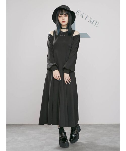 EATME(イートミー)の「ベルテッドバケットハット(ハット・レディース・ブラック・FREE)」の5枚目の写真