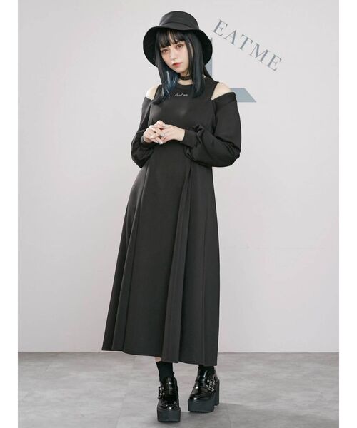 EATME(イートミー)の「ベルテッドバケットハット(ハット・レディース・ブラック・FREE)」の6枚目の写真