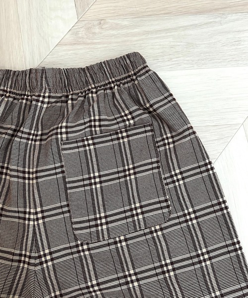 Cham.（チャム）の「チェックパンツ（その他パンツ・レディース・ブラウン・M/L/S）」の2枚目の写真