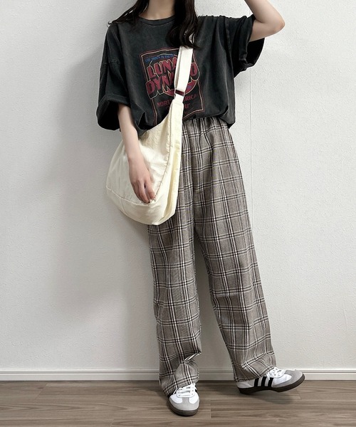 Cham.（チャム）の「チェックパンツ（その他パンツ・レディース・ブラウン・M/L/S）」の16枚目の写真