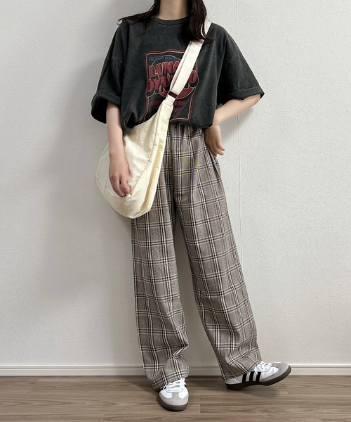 Cham.（チャム）の「チェックパンツ（その他パンツ・レディース・ブラウン・M/L/S）」の14枚目の写真