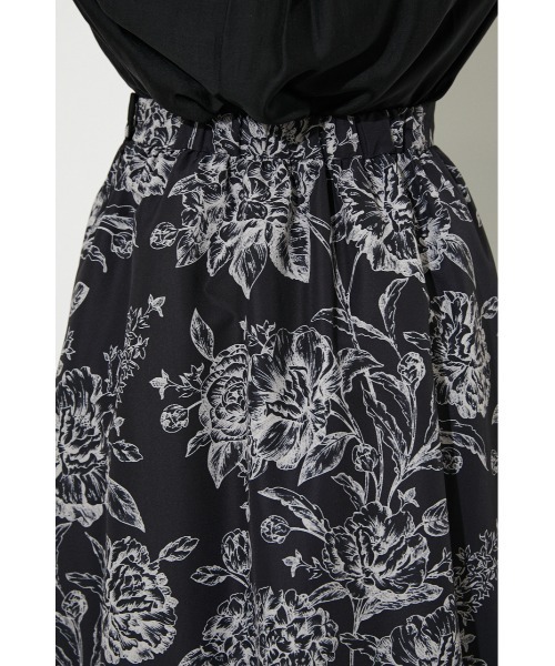 rienda（リエンダ）の「バルーンティアードフレアスカート（スカート・レディース・ブラック/ベージュ/アイボリー・SMALL/MEDIUM）」の19枚目の写真