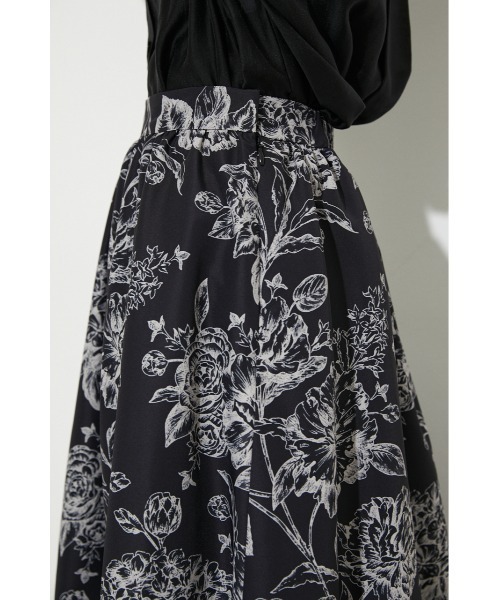 rienda（リエンダ）の「バルーンティアードフレアスカート（スカート・レディース・ブラック/ベージュ/アイボリー・SMALL/MEDIUM）」の20枚目の写真