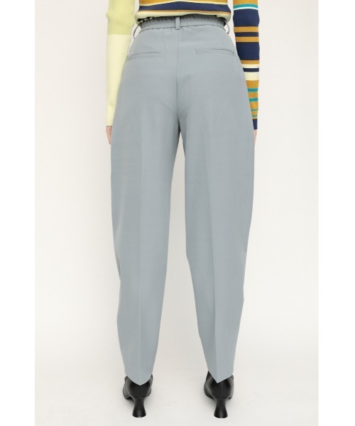 SLY（スライ）の「HW MANISH PT ハイウエストマニッシュ パンツ（スラックス・レディース・ブラック/グレー/アイボリー・2/1）」の16枚目の写真