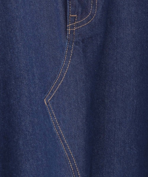 studio CLIP（スタディオクリップ）の「リメイク風フレアエコデニムスカート（スカート・レディース・ベージュ/インディゴブルー/アイボリー・MEDIUM/LARGE）」の20枚目の写真