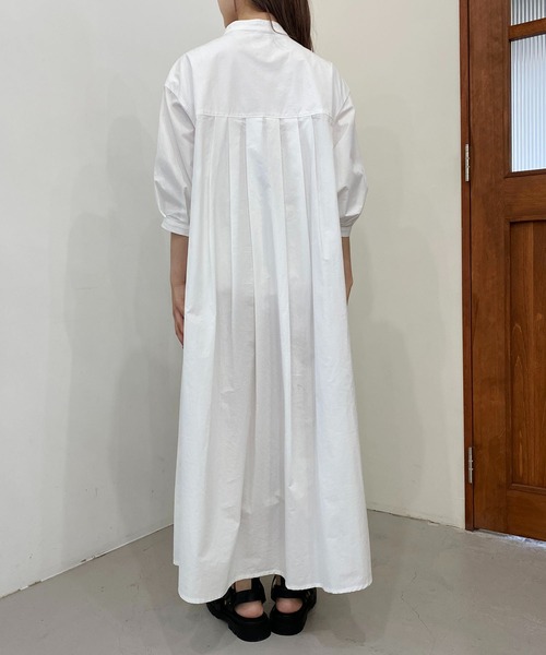 CAPRICIEUX LE'MAGE（カプリシューレマージュ）の「【AgAwd/アガウド】メッシュシャツワンピース（シャツワンピース・レディース・ホワイト/ブラック・FREE）」の11枚目の写真