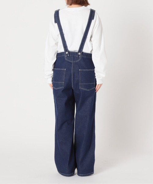 SLOBE IENA（スローブイエナ）の「LE DENIM バックオープンオーバーオール◆（サロペット/オーバーオール・レディース・ブルー・38/36）」の18枚目の写真