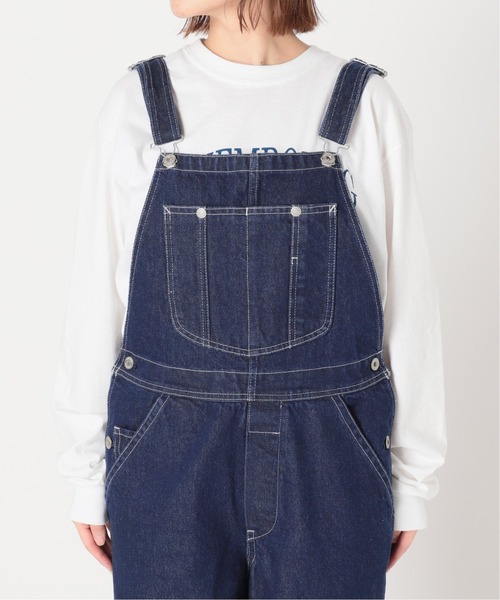 SLOBE IENA（スローブイエナ）の「LE DENIM バックオープンオーバーオール◆（サロペット/オーバーオール・レディース・ブルー・38/36）」の12枚目の写真