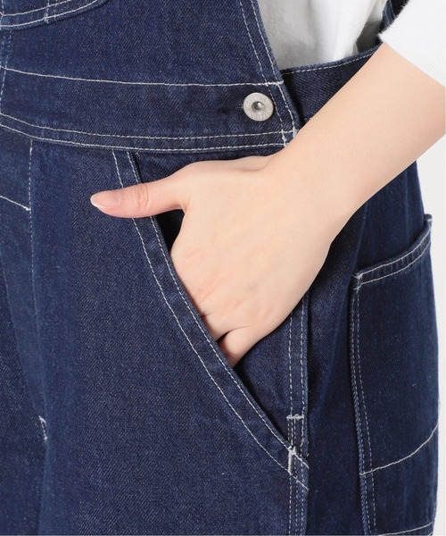 SLOBE IENA（スローブイエナ）の「LE DENIM バックオープンオーバーオール◆（サロペット/オーバーオール・レディース・ブルー・38/36）」の21枚目の写真
