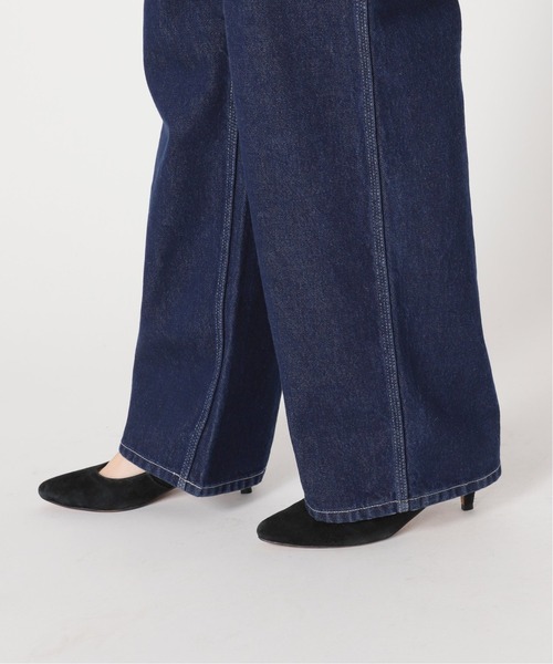 SLOBE IENA（スローブイエナ）の「LE DENIM バックオープンオーバーオール◆（サロペット/オーバーオール・レディース・ブルー・38/36）」の10枚目の写真