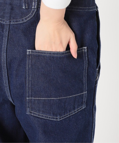 SLOBE IENA（スローブイエナ）の「LE DENIM バックオープンオーバーオール◆（サロペット/オーバーオール・レディース・ブルー・38/36）」の16枚目の写真