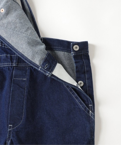 SLOBE IENA（スローブイエナ）の「LE DENIM バックオープンオーバーオール◆（サロペット/オーバーオール・レディース・ブルー・38/36）」の7枚目の写真