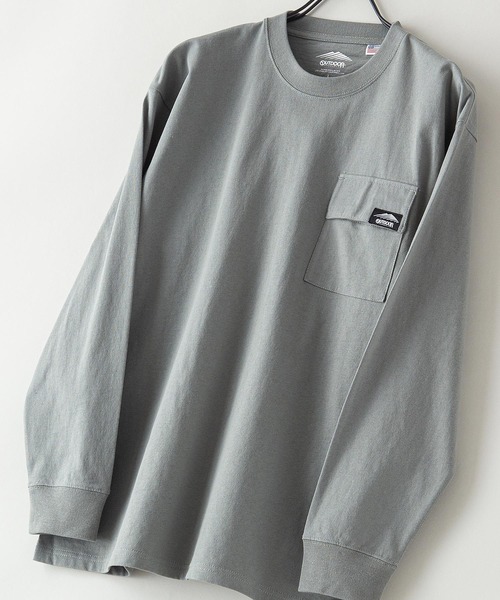 OUTDOOR PRODUCTS APPAREL(アウトドアプロダクツアパレル)の「【OUTDOOR PRODUCTS/アウトドアプロダクツ】USAコットン フラップポケットロンT ヘビーウェイトロンT(Tシャツ/カットソー・メンズ・カーキ/ベージュ/ブラック/ホワイト・MEDIUM/LARGE/X-LARGE/SMALL)」の4枚目の写真