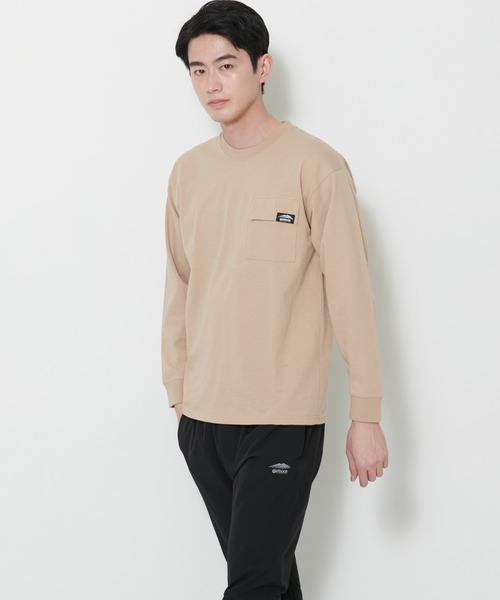 OUTDOOR PRODUCTS APPAREL(アウトドアプロダクツアパレル)の「【OUTDOOR PRODUCTS/アウトドアプロダクツ】USAコットン フラップポケットロンT ヘビーウェイトロンT(Tシャツ/カットソー・メンズ・カーキ/ベージュ/ブラック/ホワイト・MEDIUM/LARGE/X-LARGE/SMALL)」の21枚目の写真