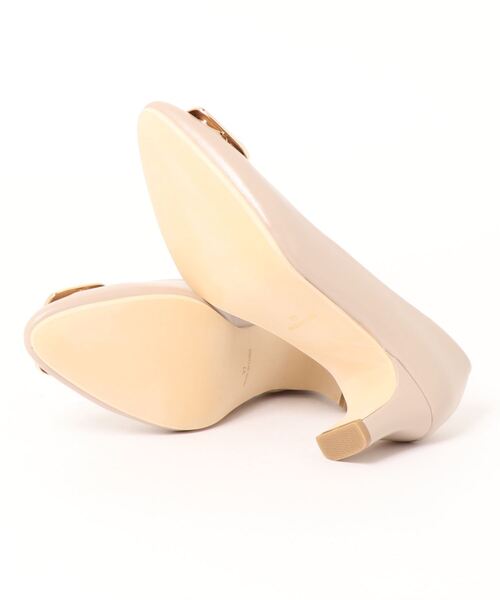 Te chichi（テチチ）の「メタルバックル×ヒールパンプス（ドレスシューズ・レディース・ベージュ/グレー/チャコール・37/38）」の5枚目の写真