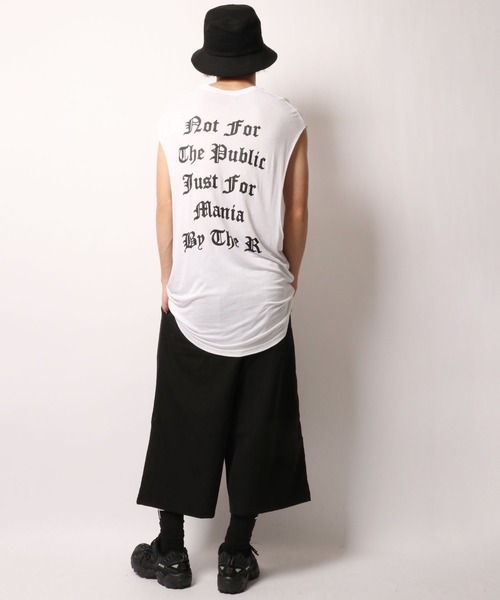 ByTheR（バイザアール）の「BYTHER 韓国ブランド バックプリントBigノースリーブＴシャツ（Tシャツ/カットソー・メンズ・ホワイト・FREE）」の7枚目の写真