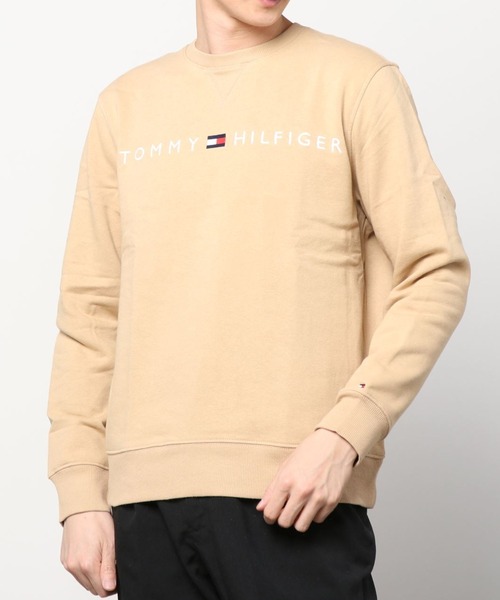 TOMMY HILFIGER（トミーヒルフィガー）の「ベーシックロゴスウェット（スウェット・メンズ・ホワイト/ブラック/ベージュ・SMALL/MEDIUM/LARGE/X-LARGE/X-SMALL）」の5枚目の写真