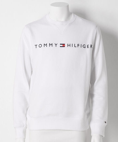 TOMMY HILFIGER（トミーヒルフィガー）の「ベーシックロゴスウェット（スウェット・メンズ・ホワイト/ブラック/ベージュ・SMALL/MEDIUM/LARGE/X-LARGE/X-SMALL）」の10枚目の写真