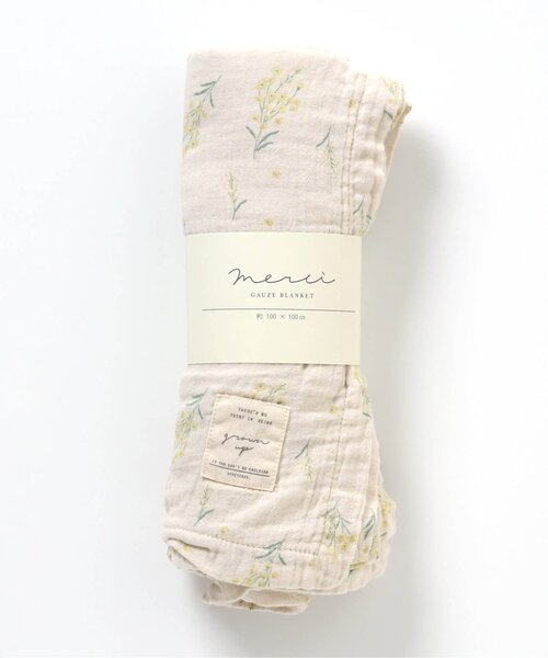 apres les cours（アプレレクール）の「ダブルガーゼ ケット（ブランケット・キッズ・キナリ/アイボリー/ピンク・FREE）」の13枚目の写真