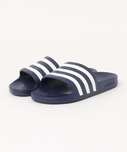 adidas（アディダス）の「《adidas》アディレッタ AQUA（サンダル・メンズ・ブラック×ホワイト/ホワイト×ブラック/ブラック×ゴールド/ダークブルー・25.5cm/26.5cm/27.5cm/23.5cm/24.5cm/28.5cm/22.5cm）」の4枚目の写真