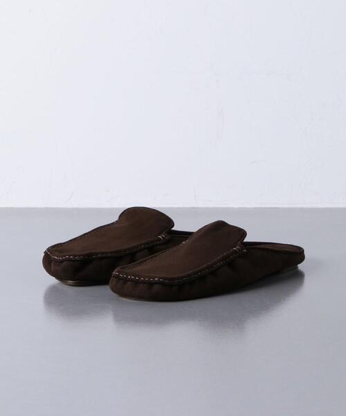 AURALEE(オーラリー)の「<AURALEE(オーラリー)> モカシン シューズ■■■(モカシン/デッキシューズ・メンズ・ベージュ/ダークブラウン・27cm/28cm/25cm/26cm)」の1枚目の写真