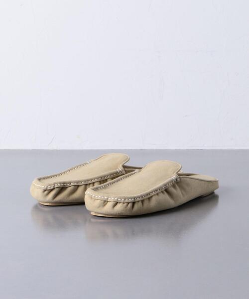 AURALEE(オーラリー)の「<AURALEE(オーラリー)> モカシン シューズ■■■(モカシン/デッキシューズ・メンズ・ベージュ/ダークブラウン・27cm/28cm/25cm/26cm)」の2枚目の写真