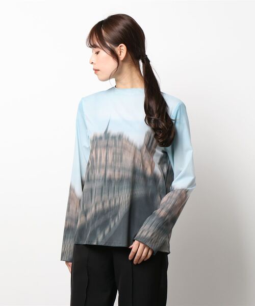 【送料込】 SULLY ELASTIC CREW NECK TOP（Tシャツ/カットソー）｜Ameri トップス