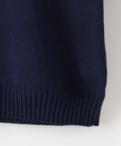 Steven Alan（スティーブンアラン）の「＜Steven Alan＞COTTON TAPE YARN HALF SLEEVE KNIT/ニット（ニット/セーター・レディース・オフホワイト/ケリー/ネイビー・FREE）」の13枚目の写真