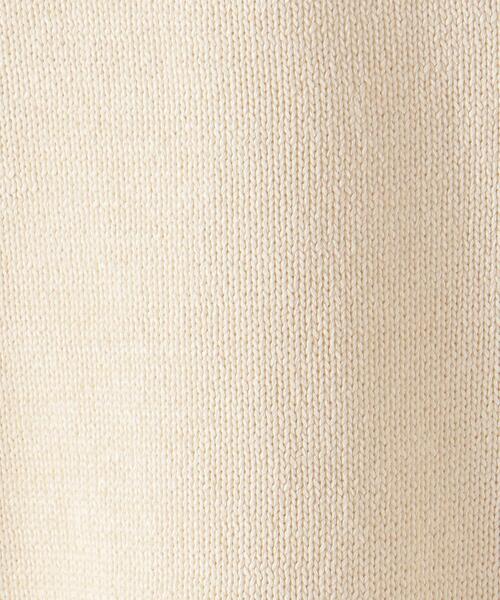 Steven Alan（スティーブンアラン）の「＜Steven Alan＞COTTON TAPE YARN HALF SLEEVE KNIT/ニット（ニット/セーター・レディース・オフホワイト/ケリー/ネイビー・FREE）」の16枚目の写真