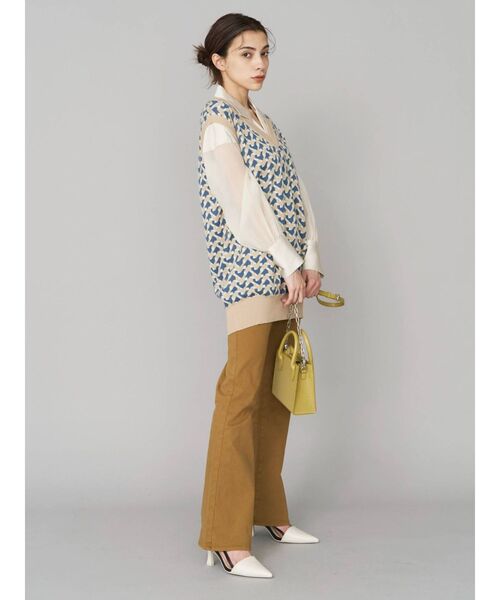 EVRIS（エヴリス）の「リザードライクミニショルダーBAG（ショルダーバッグ・レディース・ブラック/イエロー/ブルー・FREE）」の5枚目の写真