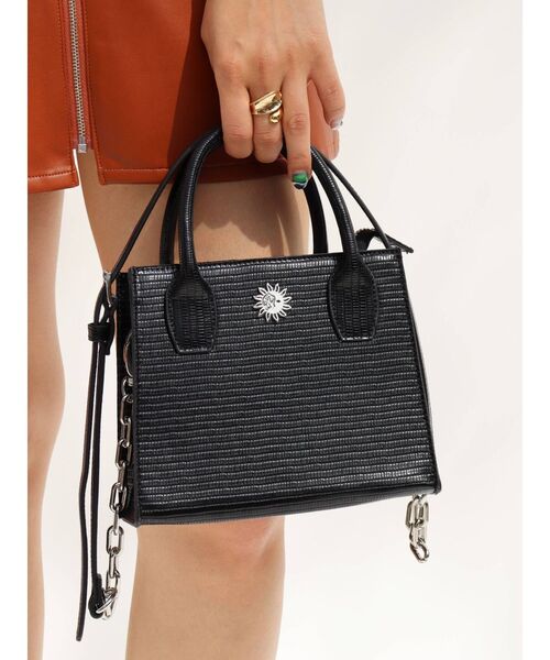 EVRIS（エヴリス）の「リザードライクミニショルダーBAG（ショルダーバッグ・レディース・ブラック/イエロー/ブルー・FREE）」の7枚目の写真