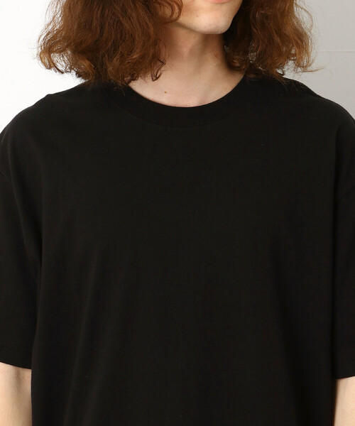 Purple&Yellow(パープルアンドイエロー)の「フェイクレイヤードプリントTシャツ(Tシャツ/カットソー・メンズ・カーキ/ブラック/ホワイト/イエロー・LARGE/MEDIUM/SMALL)」の11枚目の写真