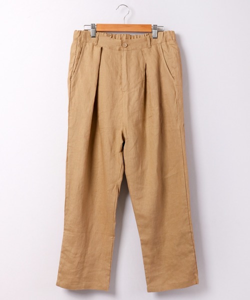 ubasoku（ウバソク）の「ubasoku 裏付タックテパードパンツ（その他パンツ・レディース・ベージュ/カーキ/ブラック/ブラック系その他・FREE）」の14枚目の写真