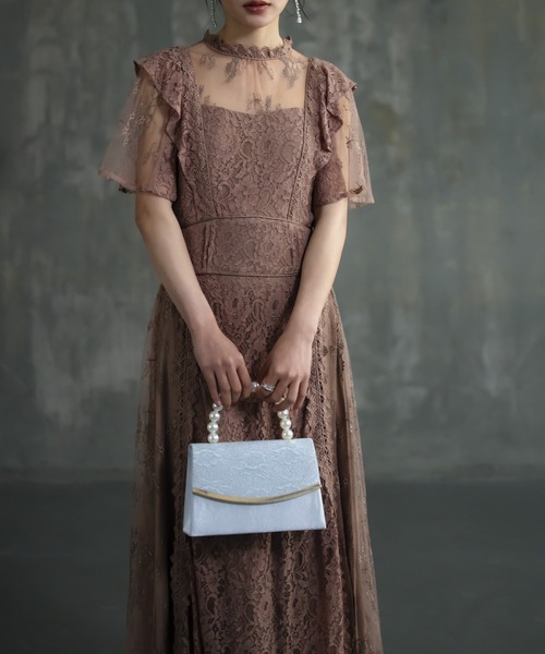 DRESS STAR(ドレス スター)の「パーティーバッグ パーティー バッグ スクエア 2way(クラッチバッグ・レディース・ベージュ/シルバー/ブラック・フリー)」の18枚目の写真