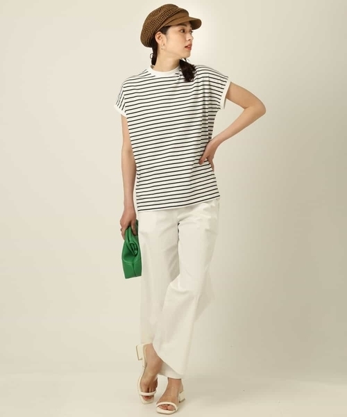 a.v.v（アーヴェヴェ）の「コマアミキャスケット（キャスケット・レディース・ブラウン/サンドベージュ・38）」の5枚目の写真