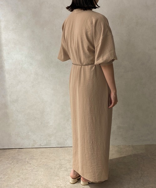 apres jour clair（アプレジュールクレア）の「【apres jour clair】２WAY袖ボリュームワンピース【ZOZOTOWN限定アイテム】（ワンピース・レディース・ベージュ/オフホワイト/アイボリー・X-LARGE/フリー）」の10枚目の写真