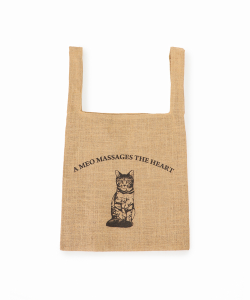 SLOBE IENA（スローブイエナ）の「SLOBE IENA ジュートプリントエコトートバッグ（トートバッグ・レディース・ブラウン/ブラウン系その他/ブラウン系その他2/ブラウン系その他3/ブラウン系その他4・FREE）」の8枚目の写真