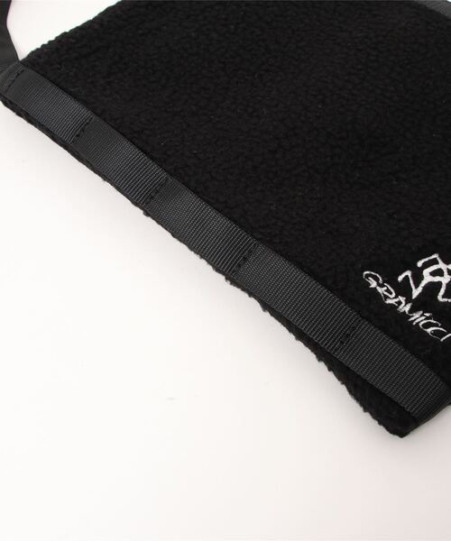 Gramicci（グラミチ）の「GRAMICCI/グラミチ　BOA HANDLE POUCH　ボアハンドルポーチ（ハンドバッグ・メンズ・ブラック/ベージュ・FREE）」の5枚目の写真