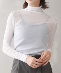 SPINNS | シアータートルネックカラーカットソー(Tシャツ/カットソー)