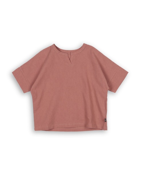 PUPPAPUPO(プッパプーポ)の「スキッパー Tシャツ(Tシャツ/カットソー・キッズ・グレイッシュベージュ/テラコッタ/ブラック・80/90/100/110/140/130/120)」の11枚目の写真
