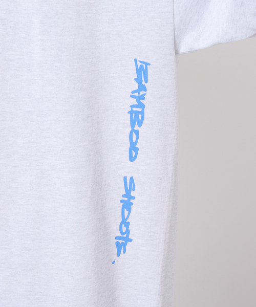 BAMBOO SHOOTS(バンブーシュート)の「【BAMBOO SHOOTS/バンブーシュート】B/F/B / 焚火プリント Tシャツ(Tシャツ/カットソー・メンズ・ライトグレー・MEDIUM/LARGE/X-LARGE)」の7枚目の写真