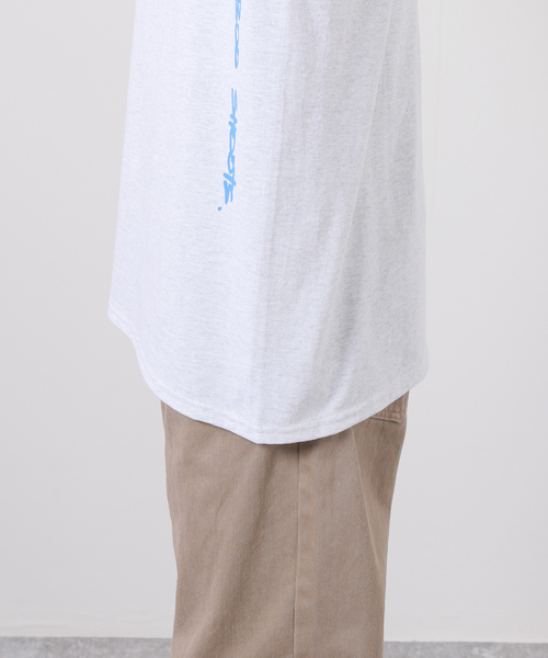 BAMBOO SHOOTS(バンブーシュート)の「【BAMBOO SHOOTS/バンブーシュート】B/F/B / 焚火プリント Tシャツ(Tシャツ/カットソー・メンズ・ライトグレー・MEDIUM/LARGE/X-LARGE)」の6枚目の写真