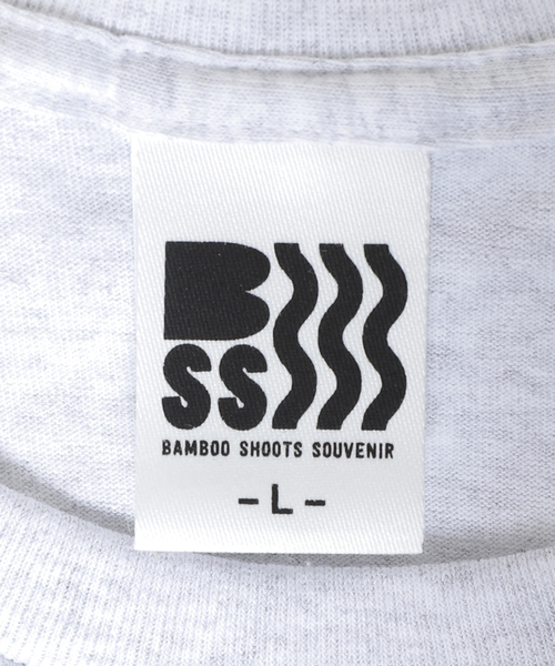 BAMBOO SHOOTS(バンブーシュート)の「【BAMBOO SHOOTS/バンブーシュート】B/F/B / 焚火プリント Tシャツ(Tシャツ/カットソー・メンズ・ライトグレー・MEDIUM/LARGE/X-LARGE)」の4枚目の写真