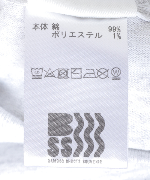 BAMBOO SHOOTS(バンブーシュート)の「【BAMBOO SHOOTS/バンブーシュート】B/F/B / 焚火プリント Tシャツ(Tシャツ/カットソー・メンズ・ライトグレー・MEDIUM/LARGE/X-LARGE)」の3枚目の写真