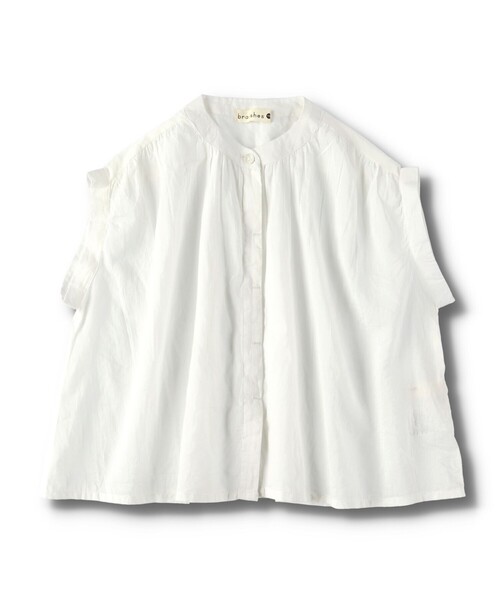 BRANSHES（ブランシェス）の「【India】シンプルシャツ（シャツ/ブラウス・キッズ・オフホワイト・130/100/150/120/110/140）」の11枚目の写真